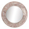 Coralie Pink Quartz Round Mirror thumbnail 1