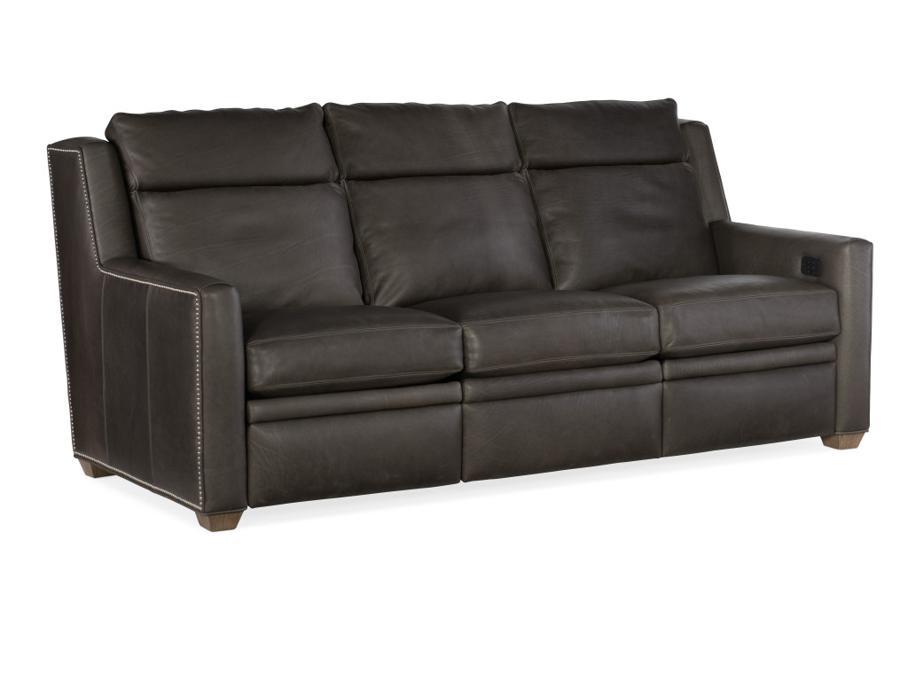 Bradington Young Revelin Reclining Sofa with Power Headrest - Two Piece Back 203-90-2