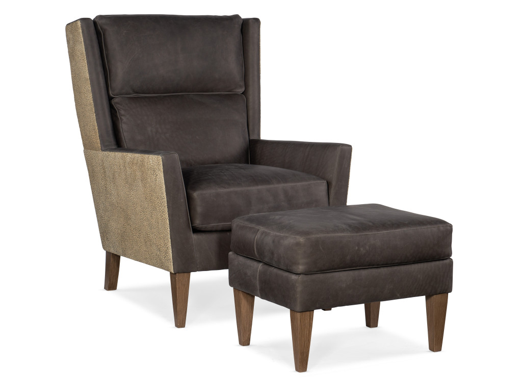 Bradington Young Roen Ottoman 411-OT