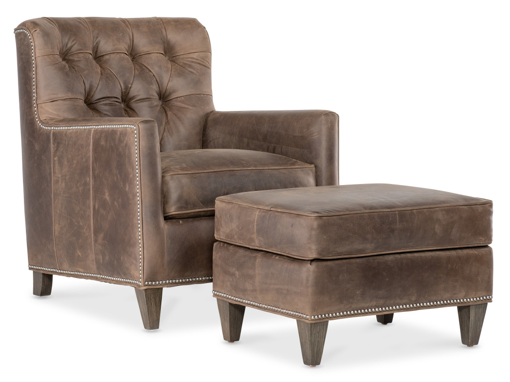 Bradington Young Carlee Ottoman 420-OT