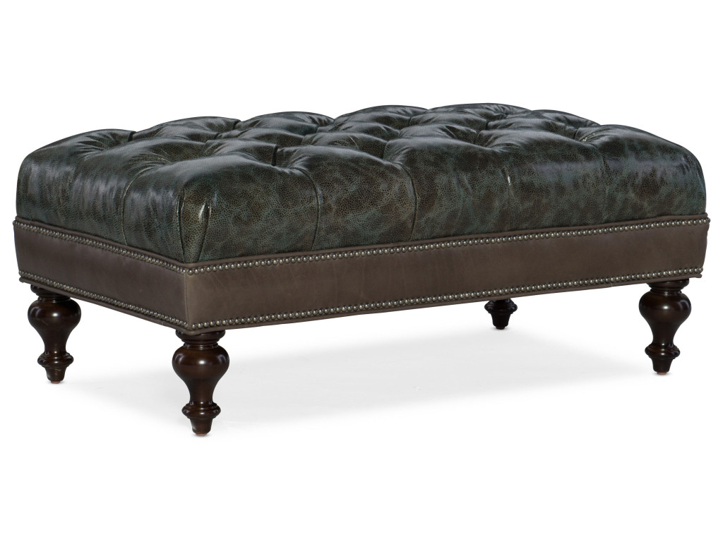 Bradington Young Rects Tufted Ottoman 805-REC
