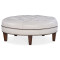 Bradington Young XL Well-Rounded Tufted Ottoman 807-RD thumbnail 1