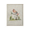 Square Antiqued Mirrored Bird-D thumbnail 1