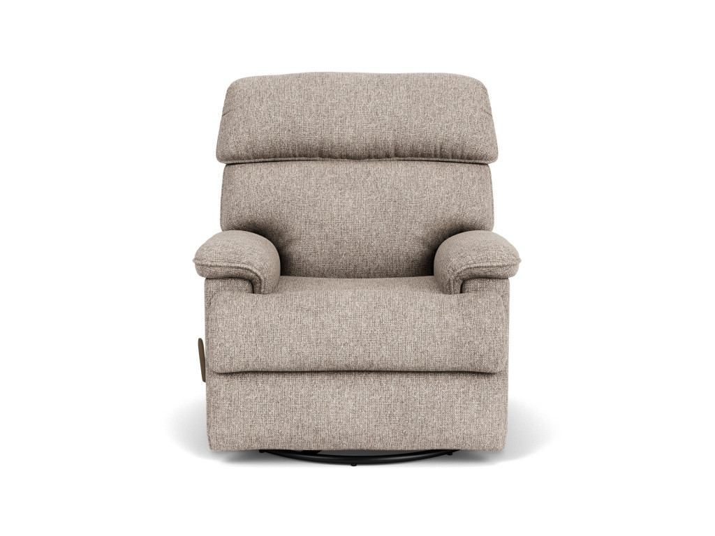 Geneva Fabric Swivel Gliding Recliner