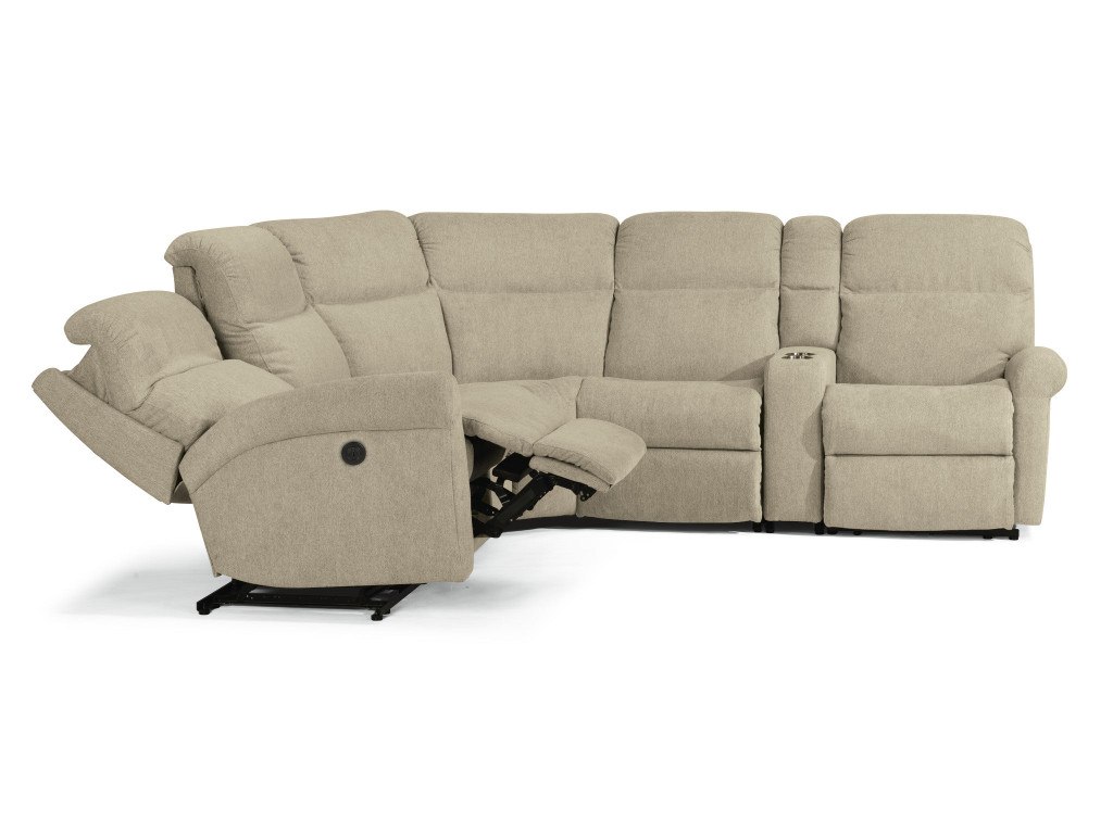 Davis Fabric Power Reclining Sectional