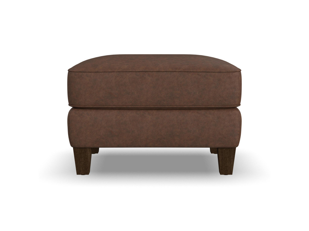 Finley Leather Ottoman