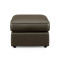Vail Leather Ottoman thumbnail 1