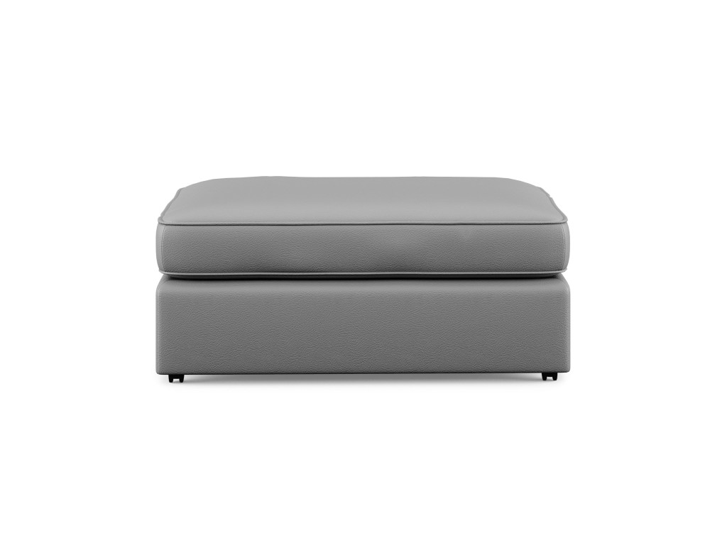 Vail Leather Cocktail Ottoman
