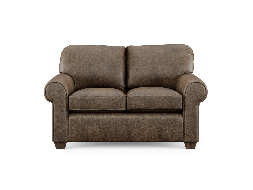 Thornton Leather Loveseat