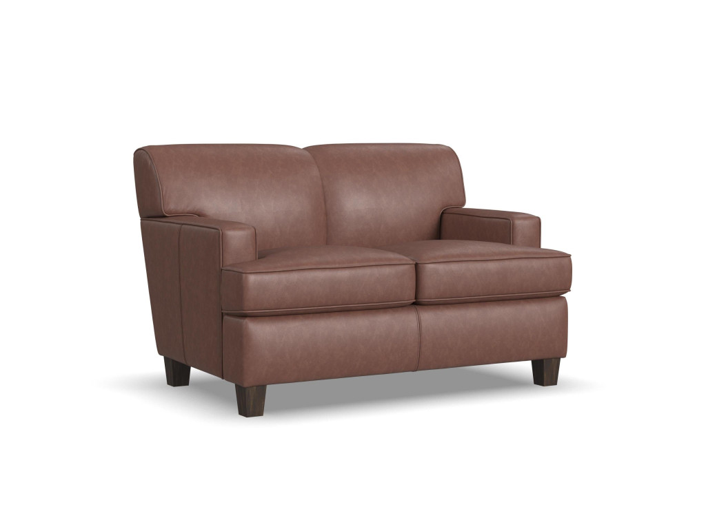 Dempsey Leather Loveseat