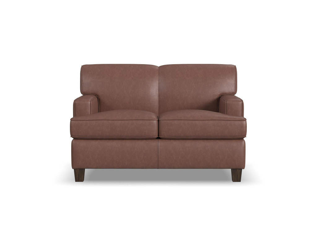 Dempsey Leather Loveseat