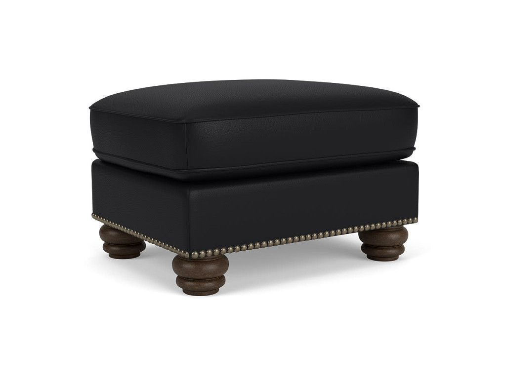 Bexley Leather Ottoman