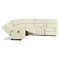 Rio Leather Reclining Sectional thumbnail 2