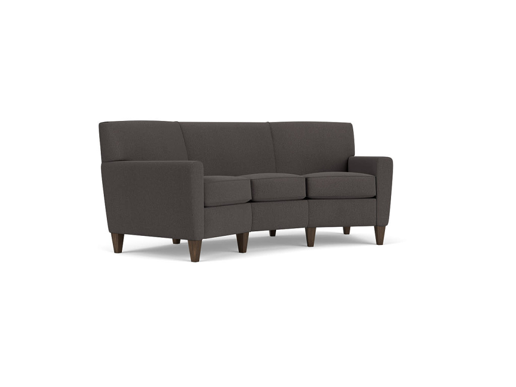 Digby Leather Conversation Sofa