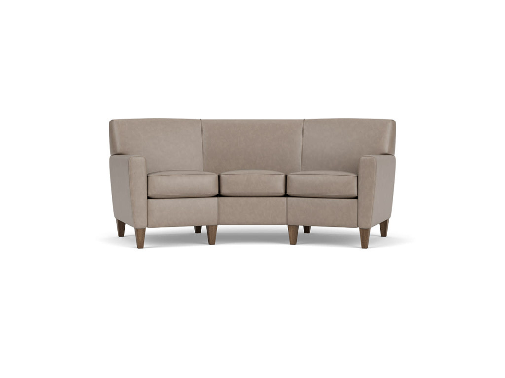 Digby Leather Conversation Sofa