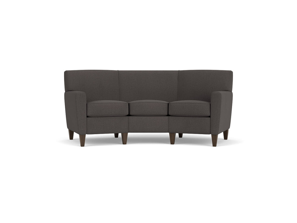 Digby Leather Conversation Sofa