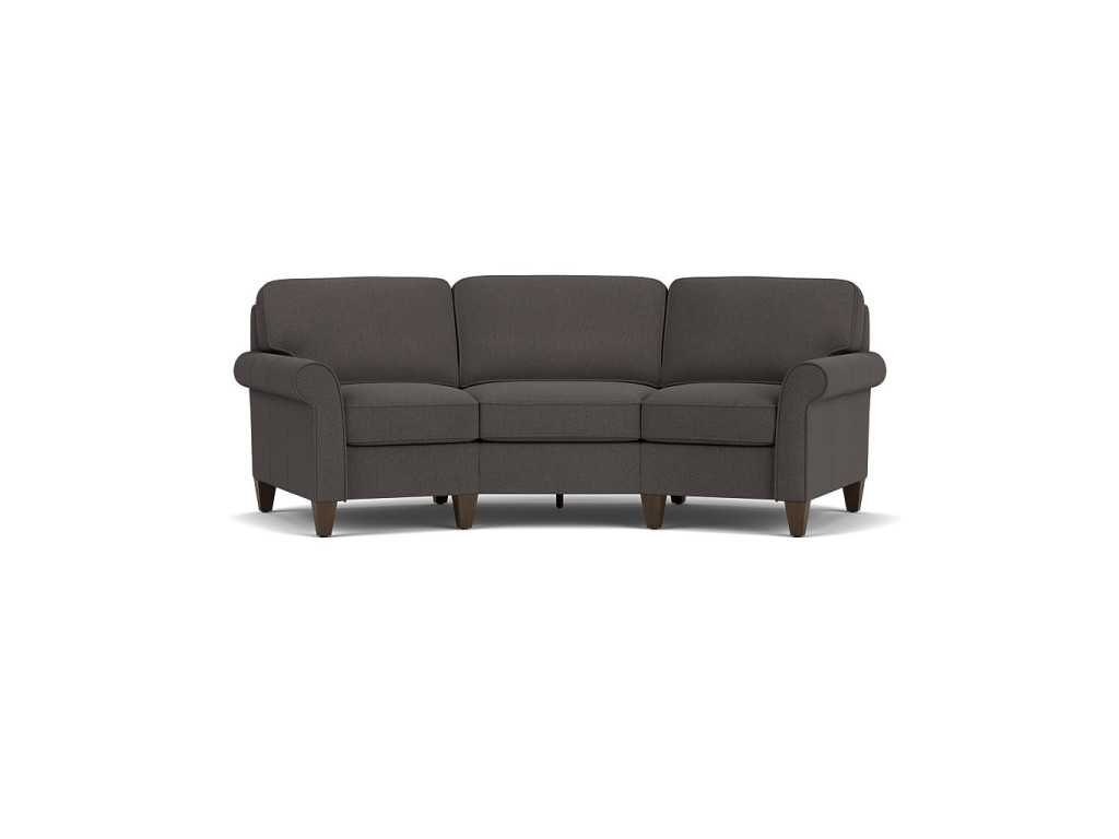 Westside Leather Conversation Sofa