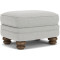 Bay Bridge Fabric Ottoman thumbnail 1