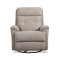 Sophisticated Oat Fabric Perfect Match Power Swivel Gliding Recliner with Power Headrest & Lumbar thumbnail 1