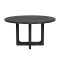 Waterfall Black Round Dining Table thumbnail 1