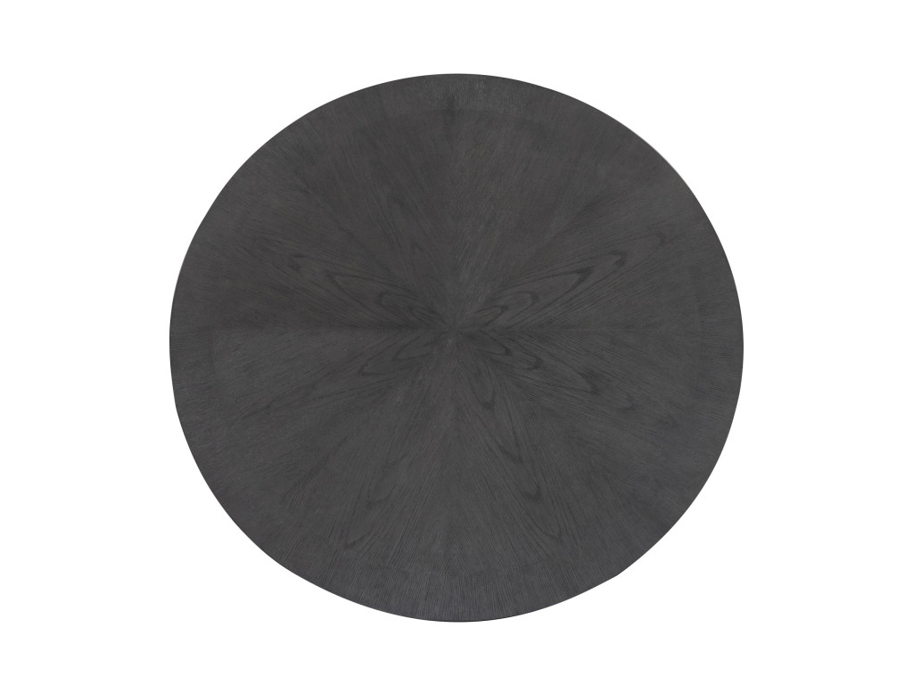 Waterfall Black Round Dining Table