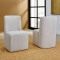 Waterfall Off-White Pair of Upholstered Dining Chairs thumbnail 2