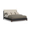 Waterfall Black King Upholstered Bed thumbnail 1