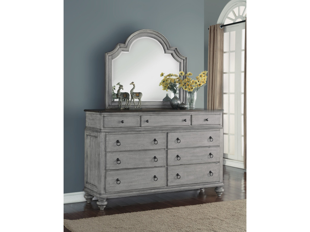 Plymouth Gray Dresser