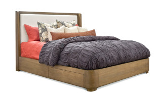 Normandy King Upholstered Storage Bed