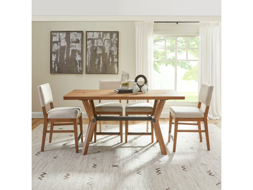 Millwork Brown Friendship Table