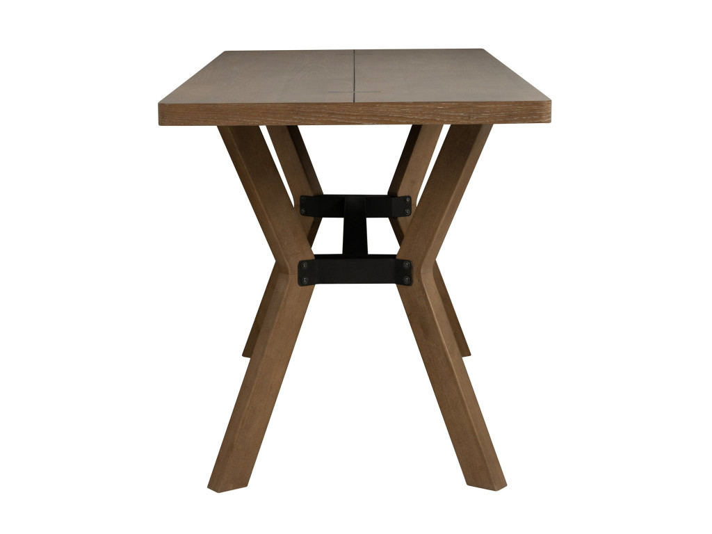 Millwork Brown Friendship Table