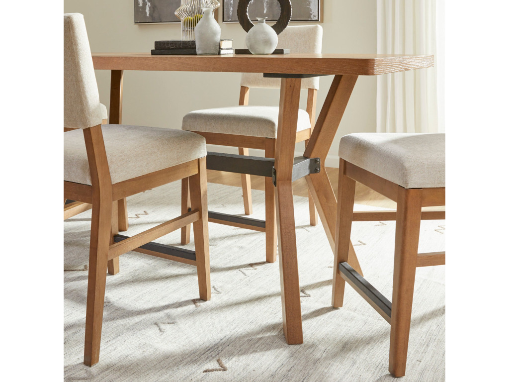 Millwork Brown Friendship Table