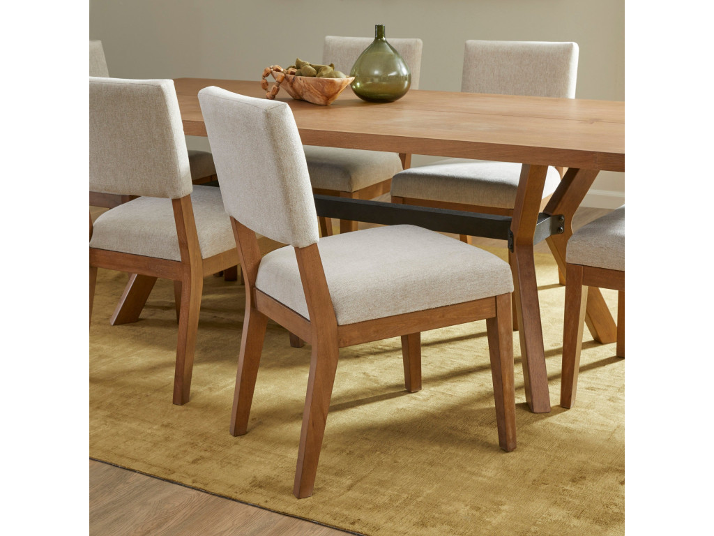 Millwork Off-White Pair of Dining Chairs