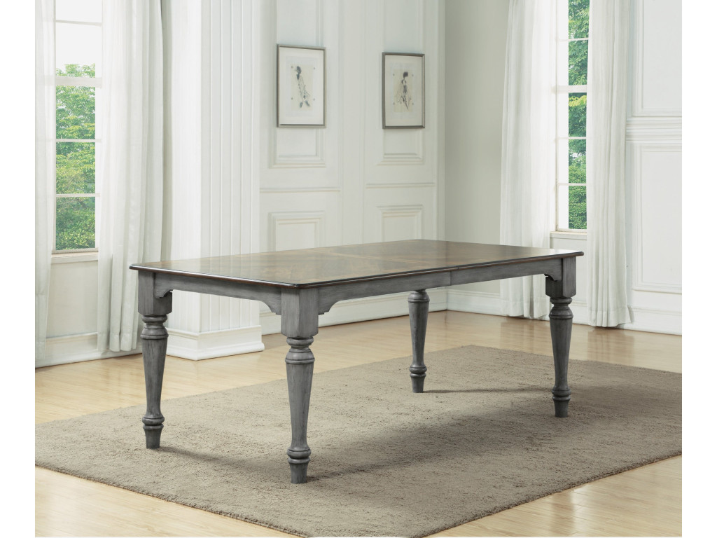 Plymouth Gray Rectangular Dining Table