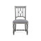 Plymouth Gray Pair of Armless Dining Chairs thumbnail 2