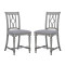 Plymouth Gray Pair of Armless Dining Chairs thumbnail 1