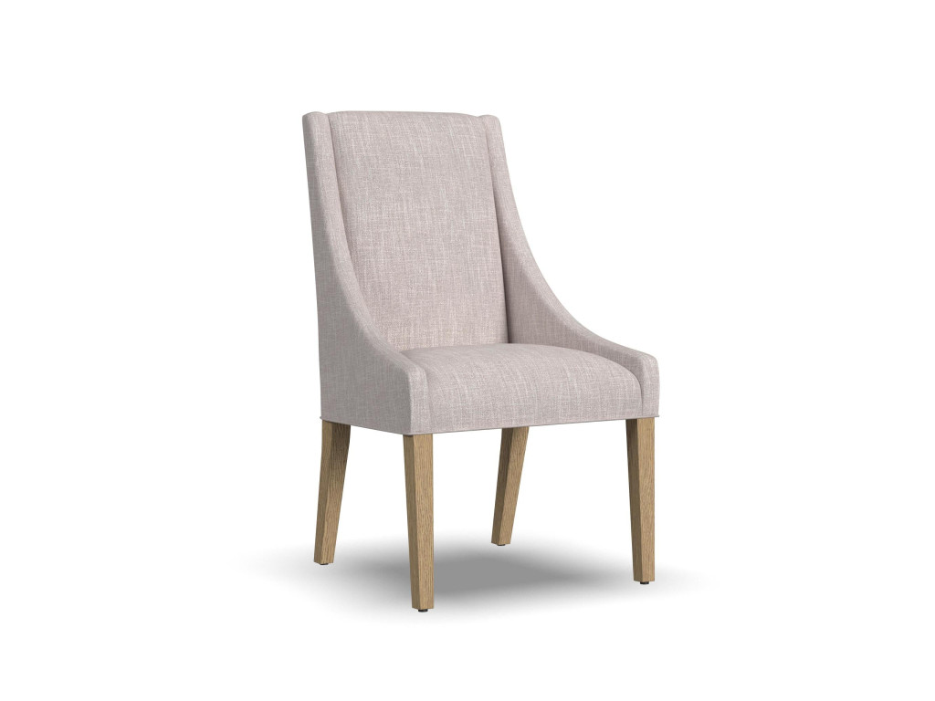 Lattice Fabric Upholstered Dining Chair