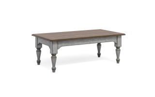 Plymouth Gray Rectangular Coffee Table