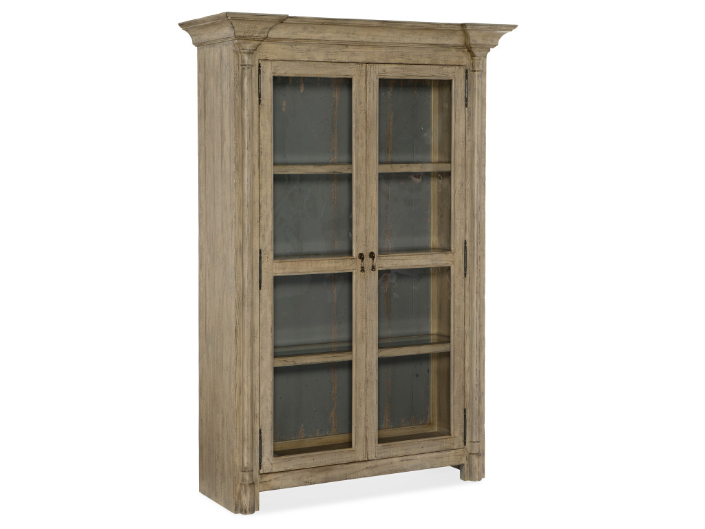 Hooker Furniture Casual Dining Ciao Bella Display Cabinet- Natural