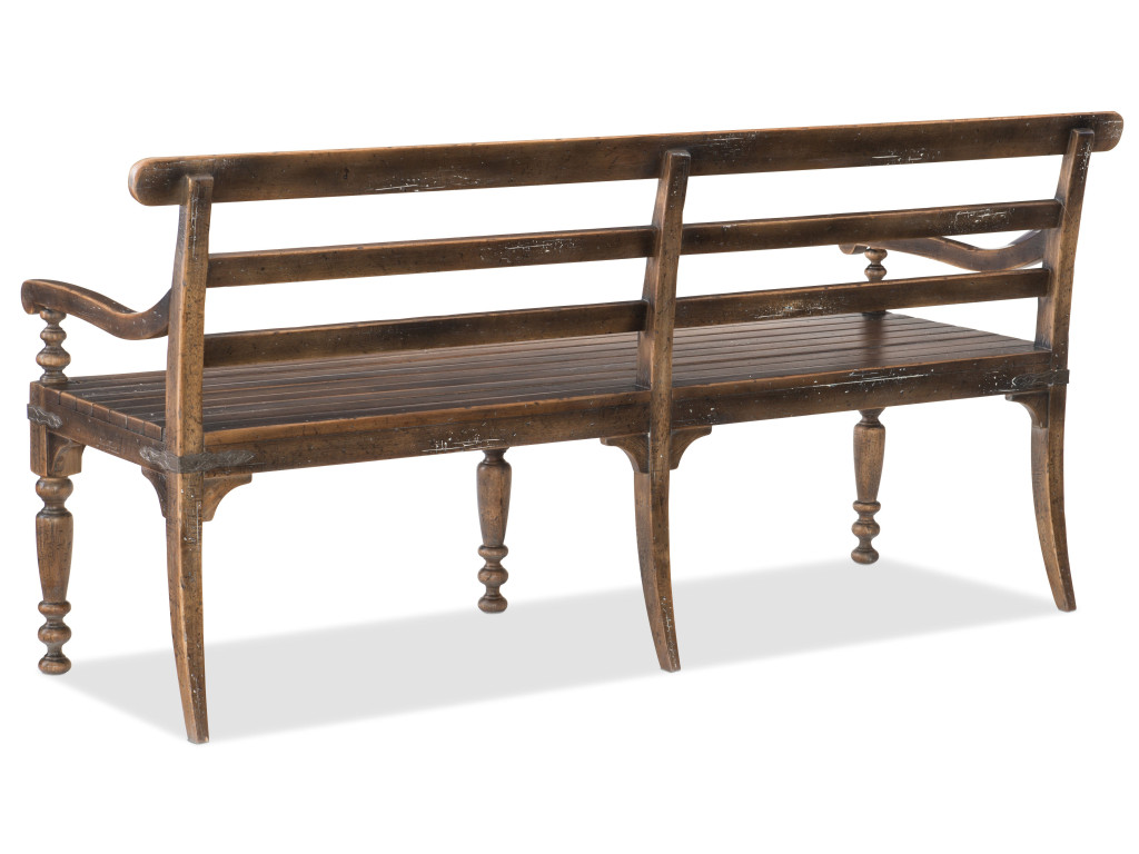Hooker Furniture Casual Dining Hill Country Helotes Dining Bench