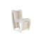 Seat Belt Dining Chair, White/Off-White thumbnail 1