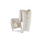 Seat Belt Dining Chair, White/Off-White thumbnail 2