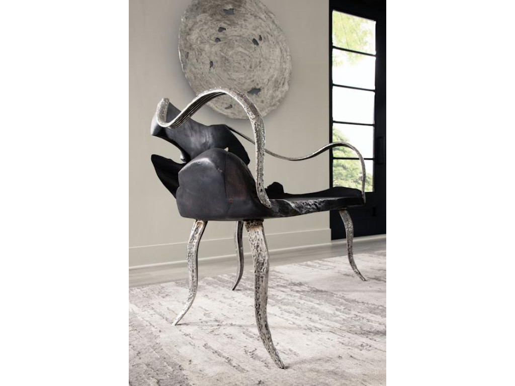 Graven Live Edge Bench, Black