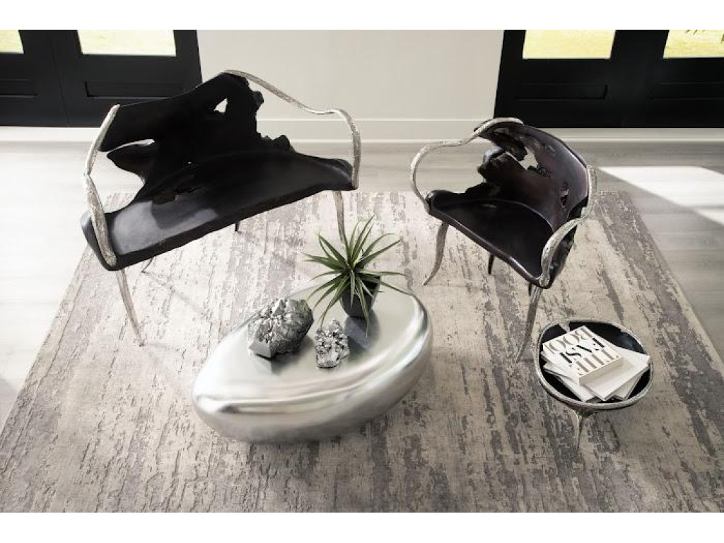 Graven Live Edge Bench, Black