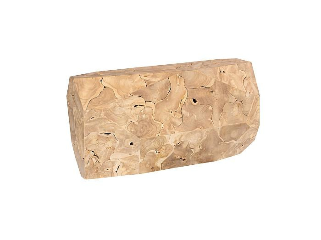 Prism Console Table, Bleached