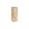 Teak Slice Pedestal, Square, Bleached ,  LG thumbnail 1
