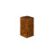 Teak Slice Pedestal, Square, SM thumbnail 1