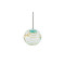 Blown Glass Hanging Globe, Shade Only , Assorted Colors, LG thumbnail 1