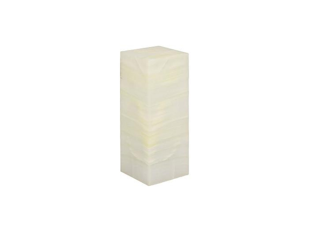Onyx Lamp, Square, White