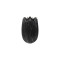 Marble Cocoon Vase, Black, Small thumbnail 2